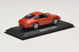 Porsche 911 996 Carrera Orange Metallic Maxichamps 1:43 940061021 Kov – obrázok 2 z 5