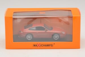 Porsche 911 996 Carrera Orange Metallic Maxichamps 1:43 940061021 Kov – obrázok 5 z 5