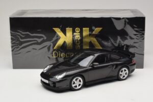 Porsche 911 996 GT2 Čierna Metalíza KK-Scale 1:18 KKDC181453 Kov – obrázok 6 z 6