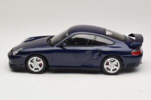 Porsche 911 996 GT2 Tmavomodrá Metalíza KK-Scale 1:18 KKDC181452 Kov – obrázok 3 z 6