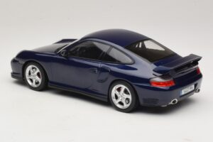 Porsche 911 996 GT2 Tmavomodrá Metalíza KK-Scale 1:18 KKDC181452 Kov – obrázok 5 z 6