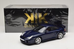 Porsche 911 996 GT2 Tmavomodrá Metalíza KK-Scale 1:18 KKDC181452 Kov – obrázok 6 z 6
