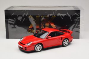 Porsche 911 996 GT2 Červený KK-Scale 1:18 KKDC181454 Kov – obrázok 6 z 6
