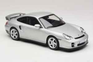 Porsche 911 996 GT2 Strieborný KK-Scale 1:18 KKDC181451 Kov – obrázok 4 z 6