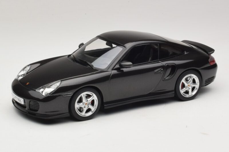 Porsche 911 996 Turbo Čierna Metalíza KK-Scale 1:18 KKDC181472 Kov