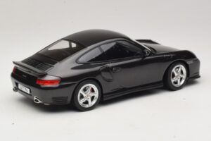 Porsche 911 996 Turbo Čierna Metalíza KK-Scale 1:18 KKDC181472 Kov – obrázok 2 z 6