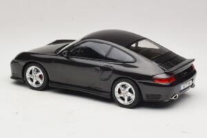 Porsche 911 996 Turbo Čierna Metalíza KK-Scale 1:18 KKDC181472 Kov – obrázok 5 z 6