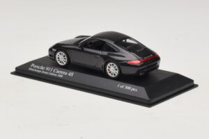 Porsche 911 997 Carrera 4S Šedá Metalíza Minichamps 1:43 403066430 Kov – obrázok 3 z 5