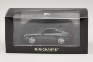Porsche 911 997 Carrera 4S Šedá Metalíza Minichamps 1:43 403066430 Kov – obrázok 5 z 5