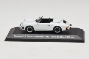 Porsche 911 G-Series Carrera Speedster Biely Limitovaná Edícia Minichamps 1:43 MAP02002608 Kov
