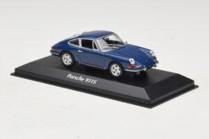 Porsche 911S Modrý Maxichamps 1:43 940067121 Kov – obrázok 3 z 5