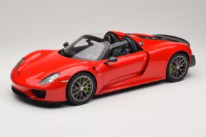Porsche 918 Spyder Weissach Package Guards Red AUTOart 1:12 12122 Kov