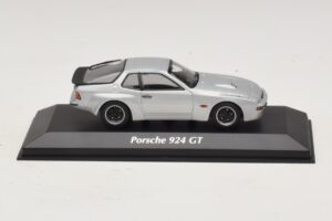 Porsche 924 GT Strieborný Maxichamps 1:43 940066122 Kov
