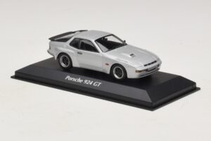 Porsche 924 GT Strieborný Maxichamps 1:43 940066122 Kov – obrázok 3 z 5
