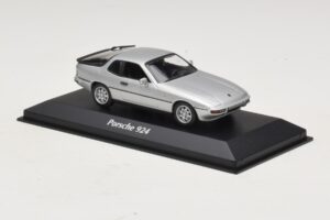 Porsche 924 Strieborný Maxichamps 1:43 940062120 Diecast – obrázok 3 z 5