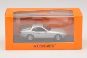 Porsche 924 Strieborný Maxichamps 1:43 940062120 Diecast – obrázok 5 z 5