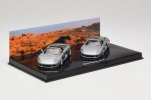Porsche Carrera GT Spider & Kupé Sada Strieborný Minichamps 1:43 WAP02010314 Kov – obrázok 2 z 5