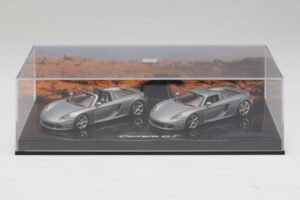 Porsche Carrera GT Spider & Kupé Sada Strieborný Minichamps 1:43 WAP02010314 Kov – obrázok 4 z 5