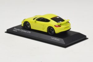 Porsche Cayman GT4 981 Zelený Minichamps 1:43 410066122 Kov – obrázok 3 z 5