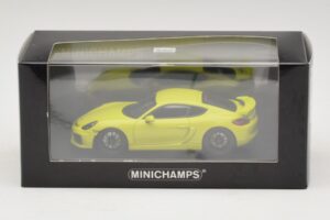 Porsche Cayman GT4 981 Zelený Minichamps 1:43 410066122 Kov – obrázok 5 z 5
