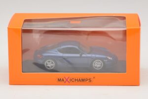 Porsche Cayman S 987 Modrá Metalíza Maxichamps 1:43 940065621 Kov – obrázok 5 z 5