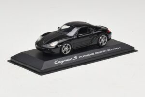 Porsche Cayman S 987 Porsche Design Edition 1 Čierny Minichamps 1:43 400065622 Kov – obrázok 2 z 5
