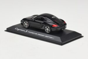 Porsche Cayman S 987 Porsche Design Edition 1 Čierny Minichamps 1:43 400065622 Kov – obrázok 3 z 5