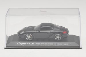 Porsche Cayman S 987 Porsche Design Edition 1 Čierny Minichamps 1:43 400065622 Kov – obrázok 4 z 5