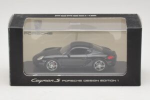 Porsche Cayman S 987 Porsche Design Edition 1 Čierny Minichamps 1:43 400065622 Kov – obrázok 5 z 5