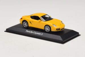 Porsche Cayman S 987 Žltý Maxichamps 1:43 940065620 Kov – obrázok 3 z 5