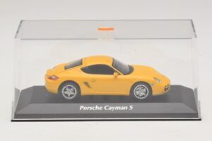 Porsche Cayman S 987 Žltý Maxichamps 1:43 940065620 Kov – obrázok 4 z 5