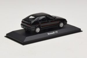 Renault 19 Čierny Maxichamps 1:43 940113701 Diecast – obrázok 2 z 5