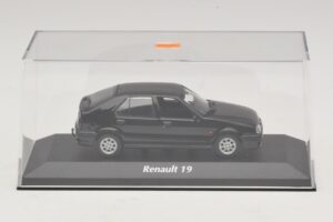 Renault 19 Čierny Maxichamps 1:43 940113701 Diecast – obrázok 4 z 5