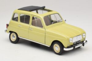 Renault 4L Žltý Solido 1:18 8062 Kov – obrázok 5 z 7