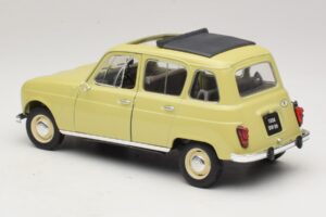 Renault 4L Žltý Solido 1:18 8062 Kov – obrázok 6 z 7