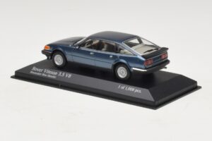 Rover Vitesse SD1 3.5 V8 Modrá Metalíza Minichamps 1:43 400138501 Kov – obrázok 3 z 5