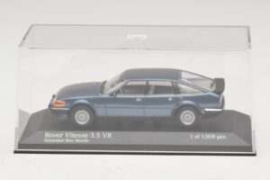 Rover Vitesse SD1 3.5 V8 Modrá Metalíza Minichamps 1:43 400138501 Kov – obrázok 4 z 5