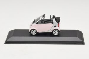 Smart Fortwo 450 Kabriolet Biely Legally Blonde 2 Náhradná Škatuľa Minichamps 1:43 402173900-R1 Kov