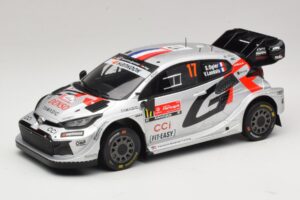 Toyota GR Yaris Rally1 #17 S. Ogier / V. Landais Rally Portugal Winner 2025 IXO 1:18 18RMC250A Kov