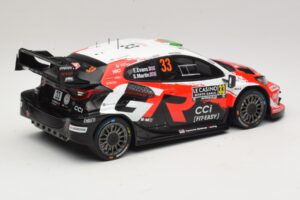 Toyota GR Yaris Rally1 #33 E. Evans / S. Martin Rally Monte Carlo 2026 IXO 1:18 18RMC269B Kov – obrázok 2 z 6