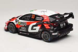 Toyota GR Yaris Rally1 #33 E. Evans / S. Martin Rally Monte Carlo 2026 IXO 1:18 18RMC269B Kov – obrázok 5 z 6