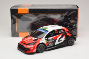 Toyota GR Yaris Rally1 #33 E. Evans / S. Martin Rally Monte Carlo 2026 IXO 1:18 18RMC269B Kov – obrázok 6 z 6
