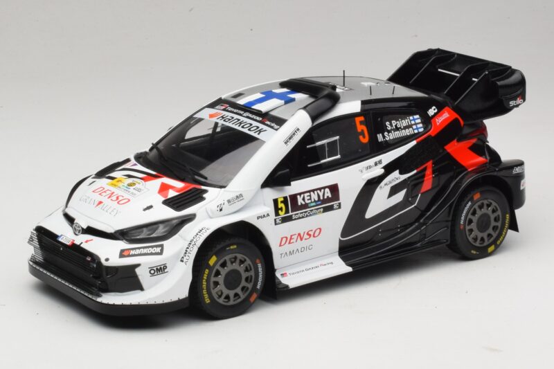 Toyota GR Yaris Rally1 #5 S. Pajari / E. Malkonen Rally Kenya 2025 IXO 1:18 18RMC246 Kov
