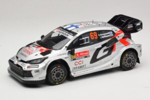Toyota GR Yaris Rally1 #69 K. Rovanpera / J. Halttunen Rally Portugal 2025 IXO 1:18 18RMC250B Kov