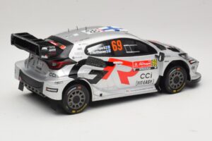 Toyota GR Yaris Rally1 #69 K. Rovanpera / J. Halttunen Rally Portugal 2025 IXO 1:18 18RMC250B Kov – obrázok 2 z 6