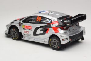 Toyota GR Yaris Rally1 #69 K. Rovanpera / J. Halttunen Rally Portugal 2025 IXO 1:18 18RMC250B Kov – obrázok 5 z 6