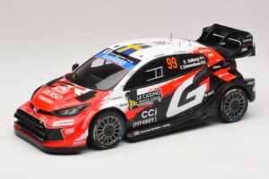 Toyota GR Yaris Rally1 #99 O. Solberg / E. Edmondson Rally Monte Carlo Winner 2026 IXO 1:18 18RMC269A Kov