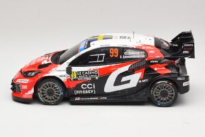 Toyota GR Yaris Rally1 #99 O. Solberg / E. Edmondson Rally Monte Carlo Winner 2026 IXO 1:18 18RMC269A Kov – obrázok 3 z 6