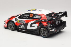Toyota GR Yaris Rally1 #99 O. Solberg / E. Edmondson Rally Monte Carlo Winner 2026 IXO 1:18 18RMC269A Kov – obrázok 5 z 6