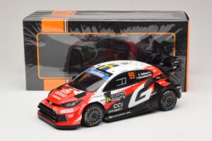 Toyota GR Yaris Rally1 #99 O. Solberg / E. Edmondson Rally Monte Carlo Winner 2026 IXO 1:18 18RMC269A Kov – obrázok 6 z 6